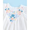 99 Vestido Bordado Blanco Mi Canesú