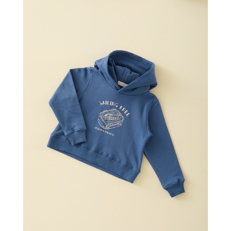 1005 Jogging Capucha Blue