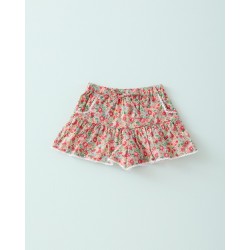 1040 Falda Pantalón Liberty Rosso