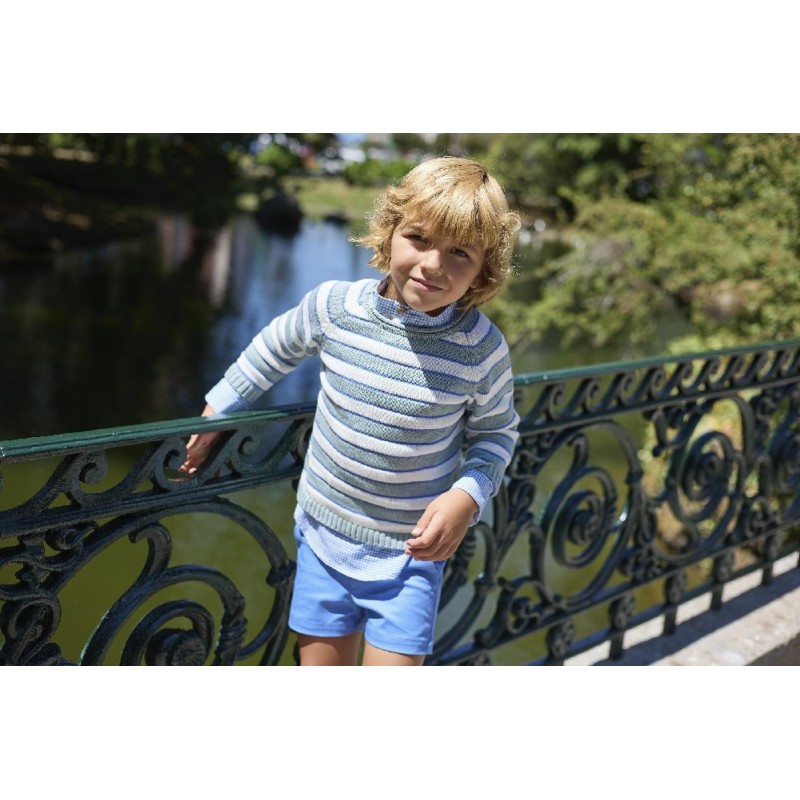 1058 Jersey Niño Rayas Zarzamora La Martinica