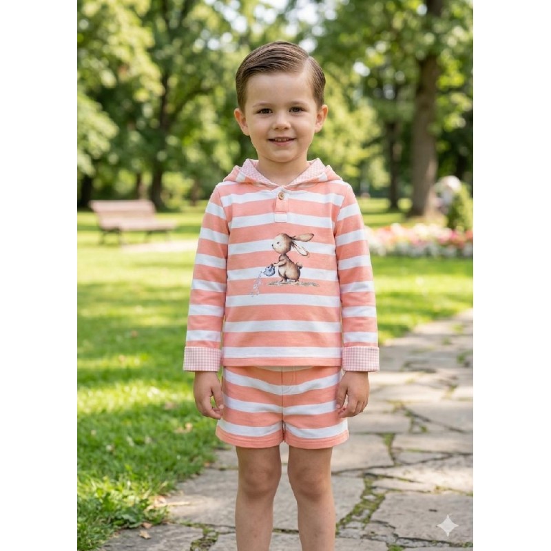 1080 Conjunto Jogging Niño Peach La Martinica