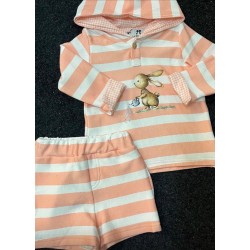 1081 Conjunto Jogging Niño Peach La Martinica