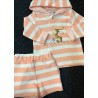 1081 Conjunto Jogging Niño Peach La Martinica