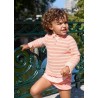 1084 Jersey Rayas Peach La Martinica
