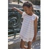 1108 Vestido Rayas Cup Cake La Martinica
