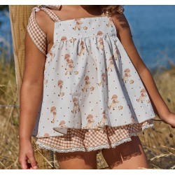 1231 Conjunto Blusa Mini Martinicas La Martinica