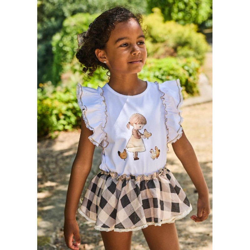 1234 Conjunto Camiseta Mini Martinicas La Martinica