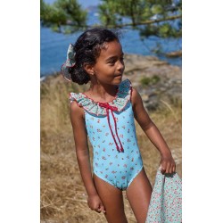 1312 Bañador Niña Standard Frambuesa La Martinica