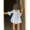 1453 Vestido Rayas Manga LaPePPa