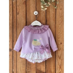 1461 Conjunto Niña Sudadera Mi Lily Valentina Bebés