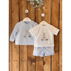 1463 Conjunto Niño Sudadera Blue Rabbit Valentina Bebés