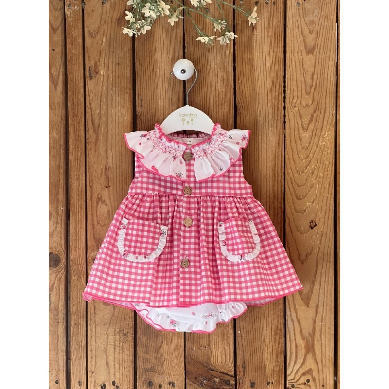 1474 Jesusito Penélope Vichy Fucsia Valentina Bebés