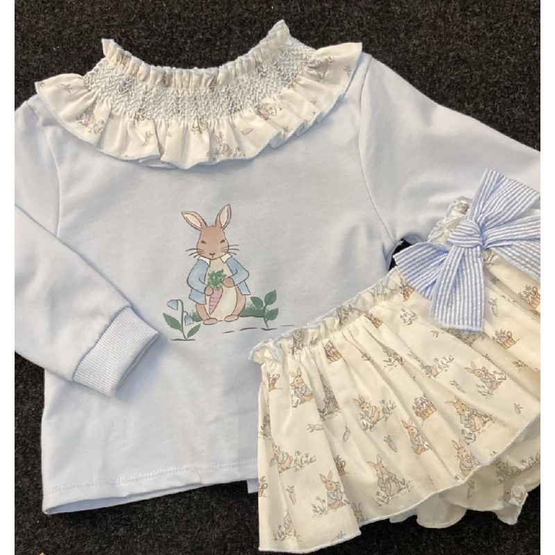 1482 Conjunto Niña Sudadera Blue Rabbit Valentina Bebés