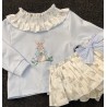 1482 Conjunto Niña Sudadera Blue Rabbit Valentina Bebés