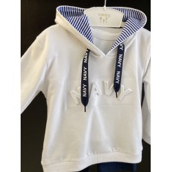 1483 Conjunto Niño Sudadera Navy Venecia Valentina Bebés