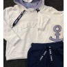 1484 Conjunto Niño Sudadera Navy Venecia Valentina Bebés