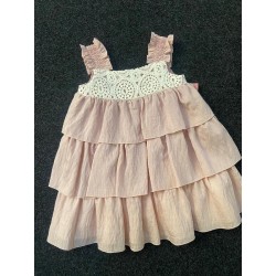 1504 Vestido Volantes Porcelana Yoedu