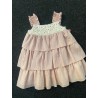 1504 Vestido Volantes Porcelana Yoedu