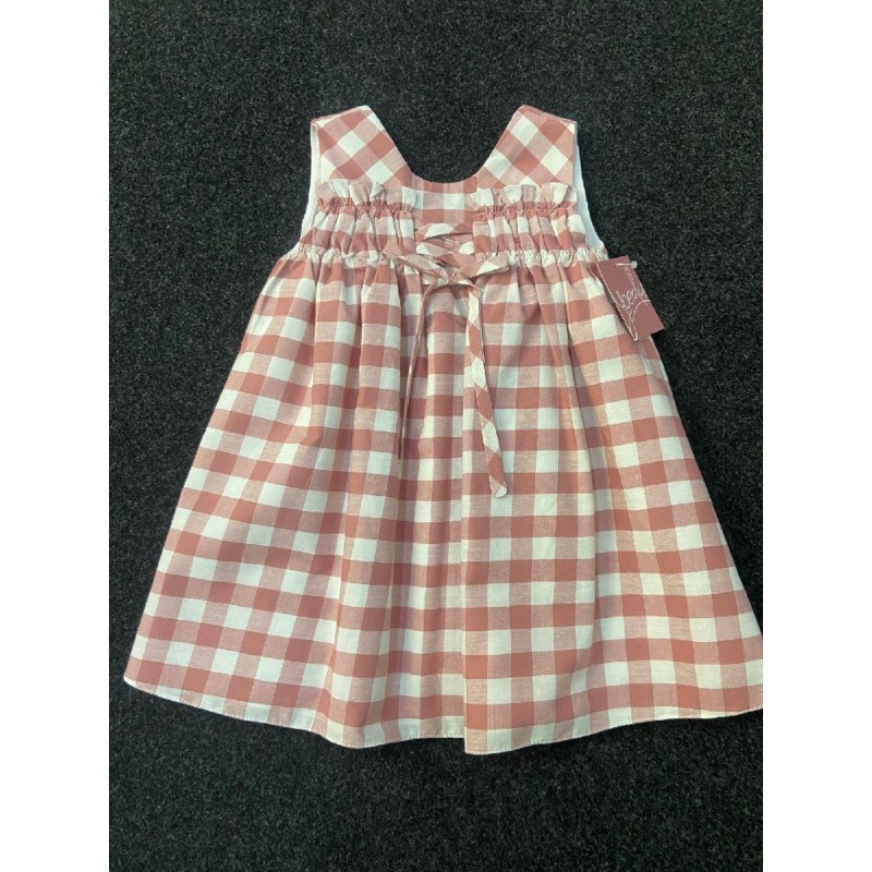 1513 Vestido Cuadros Yoedu