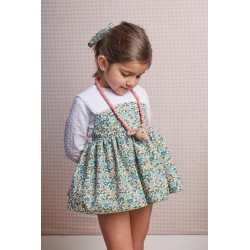 1595 Conjunto Ranita y Blusa Olivo La Martinica