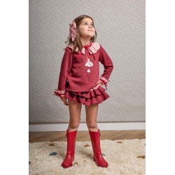 1614 Conjunto Niña Felpa Xandre La Martinica