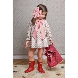 1623 Vestido Trapecio Maxi Lazo Xandre La Martinica (hasta 5 años)