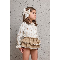 1651 Conjunto Niña Snoopy La Martinica (desde 3 años)
