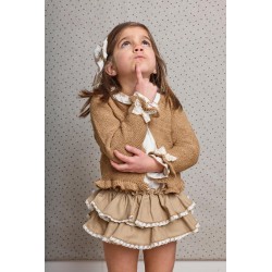 1653 Chaqueta 3-4 Camel Snoopy La Martinica (hasta 2 años)