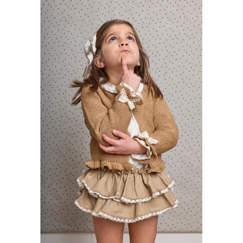 1653 Chaqueta 3-4 Camel Snoopy La Martinica (hasta 2 años)