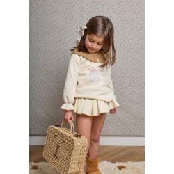 1657 Conjunto Niña Felpa Snoopy La Martinica (desde 3 años)