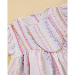 166 Ranita Volantes Jacquard Lavanda Mi Canesú