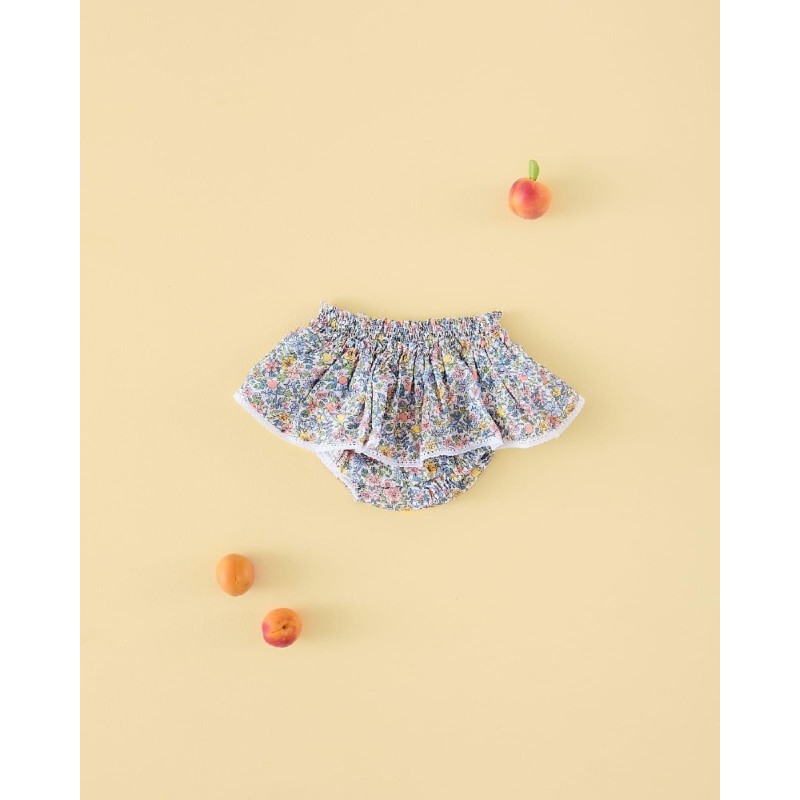 167 Braguita Minifalda Liberty Fruits Mi Canesú