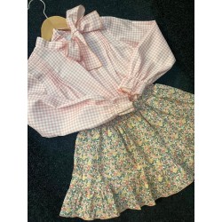 1692 Conjunto Niña Falda-Pantalón Balancin La Martinica