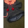 1723 Conjunto Niña Falda Felpa Mushroom La Martinica