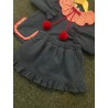 1724 Conjunto Niña Falda Felpa Mushroom La Martinica