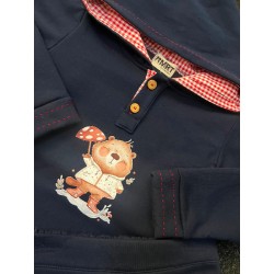 1726 Conjunto Niño Felpa Mushroom La Martinica (desde 3 años)