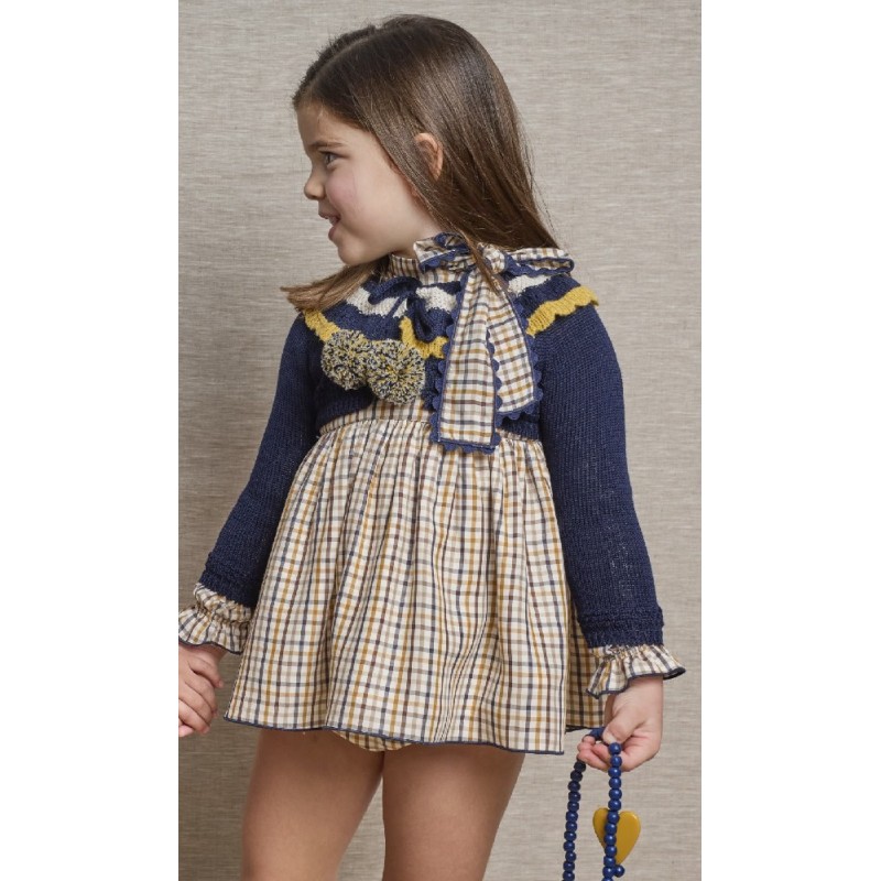 1737 Conjunto Jesusito y Chaqueta Castaña La Martinica