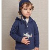 1740 Sudadera Avioneta Castaña La Martinica (hasta 5 años)