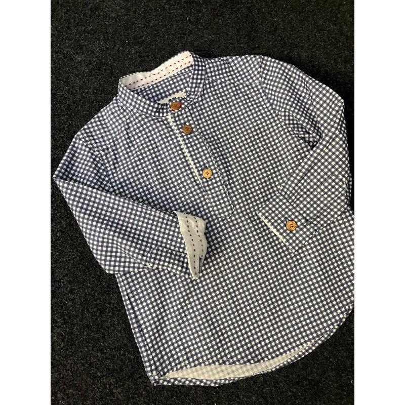 1784 Camisa Cuadros Mushroom La Martinica (hasta 5 años)
