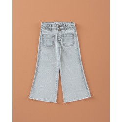 1792 Pantalón Bolsillos Gris Mi Canesú