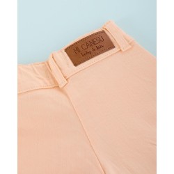 180 Pantalón Cropped Peach Mi Canesú