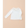 1821 Camiseta Miniflor Bordada Mi Canesú