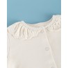 1829 Chaqueta Jogging Puntilla Creme Mi Canesú
