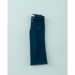 1852 Pantalón Bolsillos Petróleo Mi Canesú
