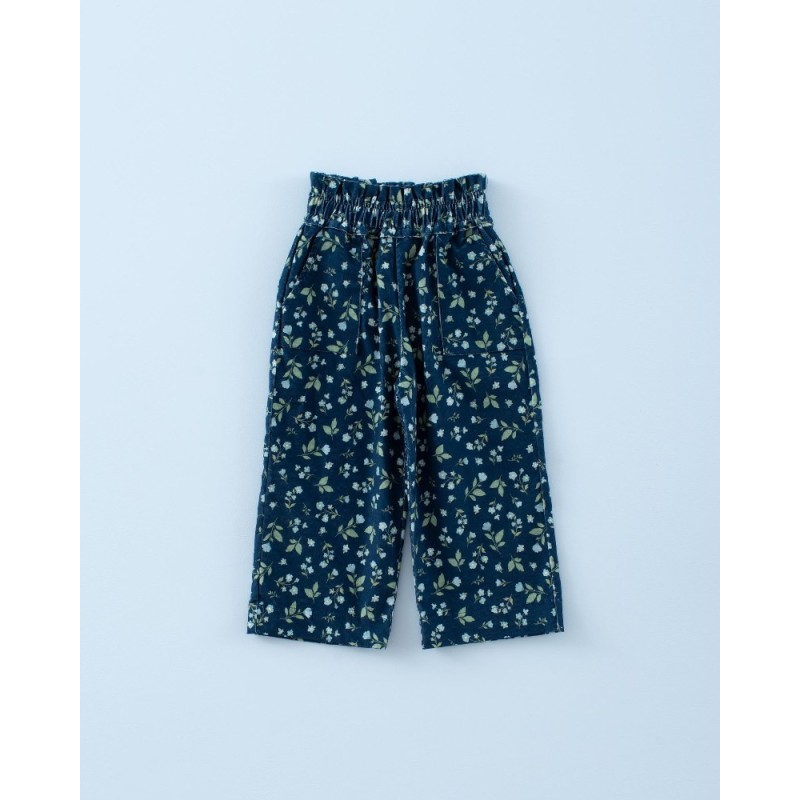 1857 Pantalón Micropana Jardin Bleu Mi Canesú
