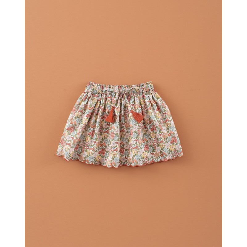 1859 Minifalda Ondas Liberty Honey Dew Mi Canesú