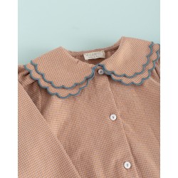 1905 Camisa Onditas Minivichy Toffee Mi Canesú