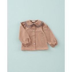 1906 Camisa Onditas Minivichy Toffee Mi Canesú