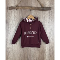 1916 Sudadera Bonjour Niño Eva Castro