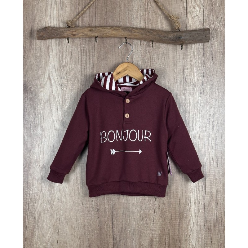 1916 Sudadera Bonjour Niño Eva Castro